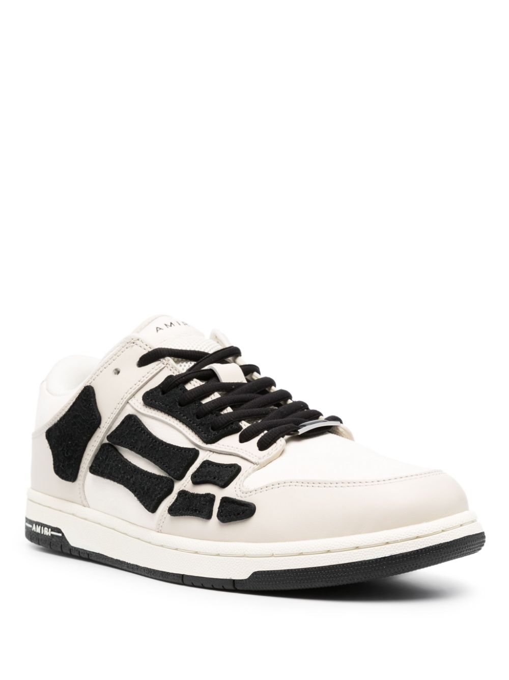 AMIRI Skel leather low-top sneakers - Beige