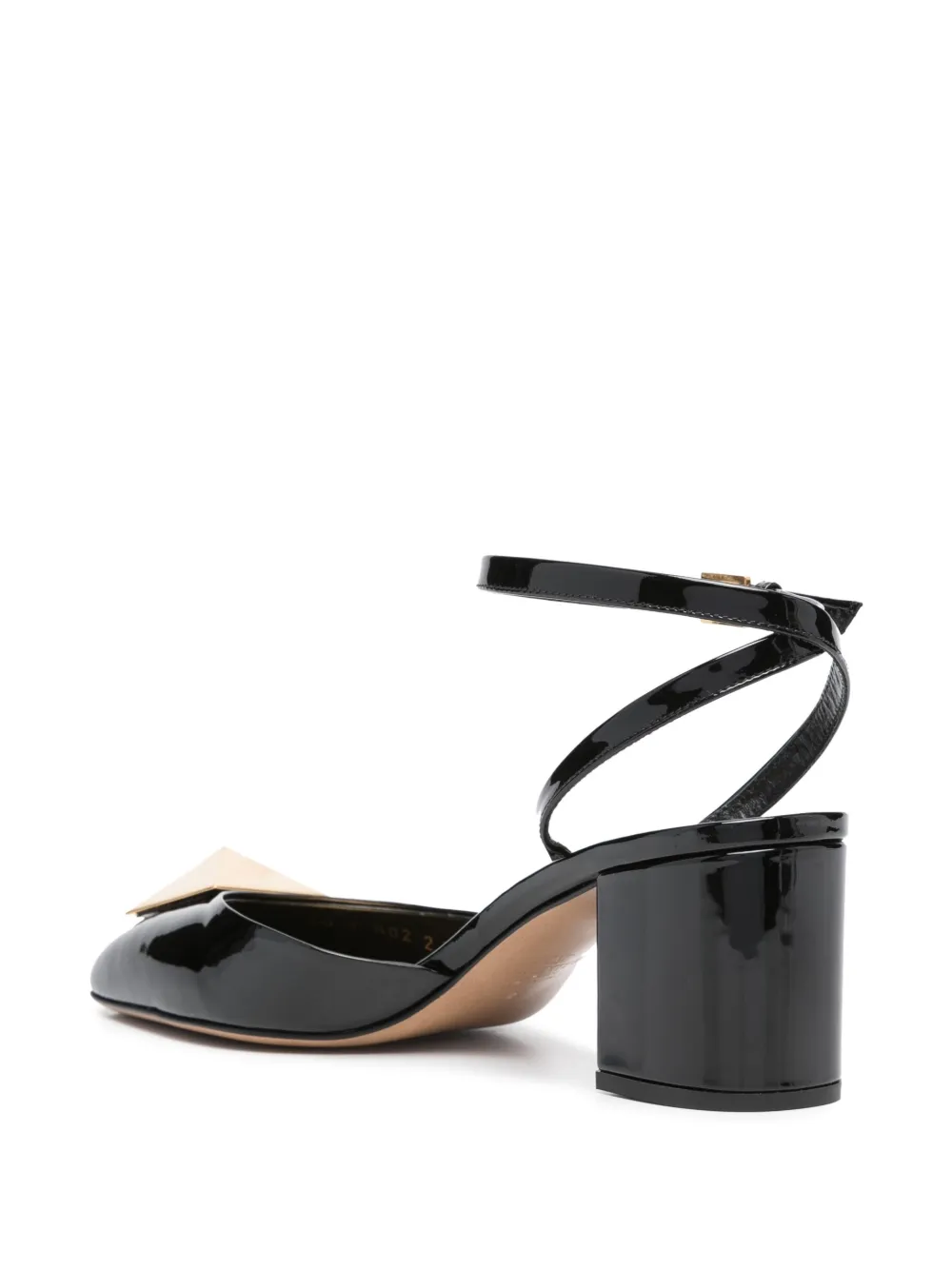 One Stud 65mm leather pumps