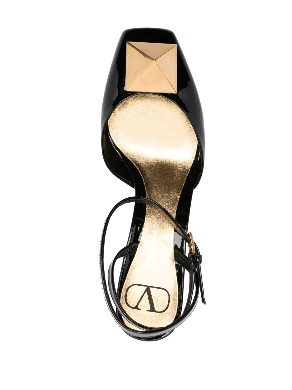 One Stud 65mm leather pumps