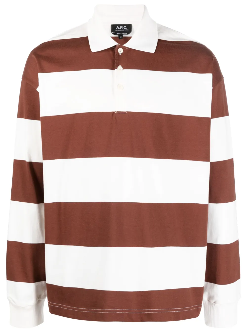 Apc Riley Polo In Brown