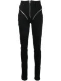 Mugler Spiral skinny jeans - Black