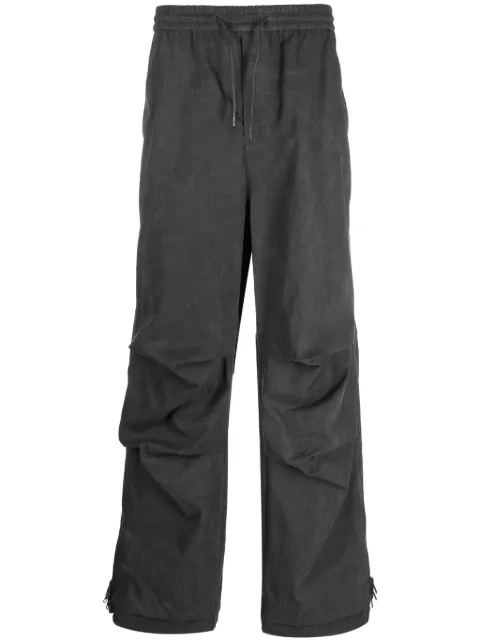 Juun.J pants con cordones en la pretina 