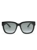 Givenchy logo-print square-frame sunglasses - Black