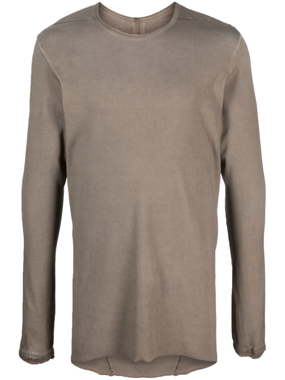 long-sleeve organic cotton sweatshirt