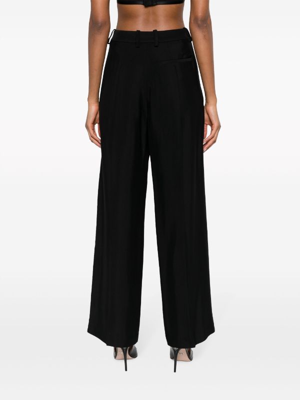 Mugler wide-leg cut-out Trousers - Farfetch