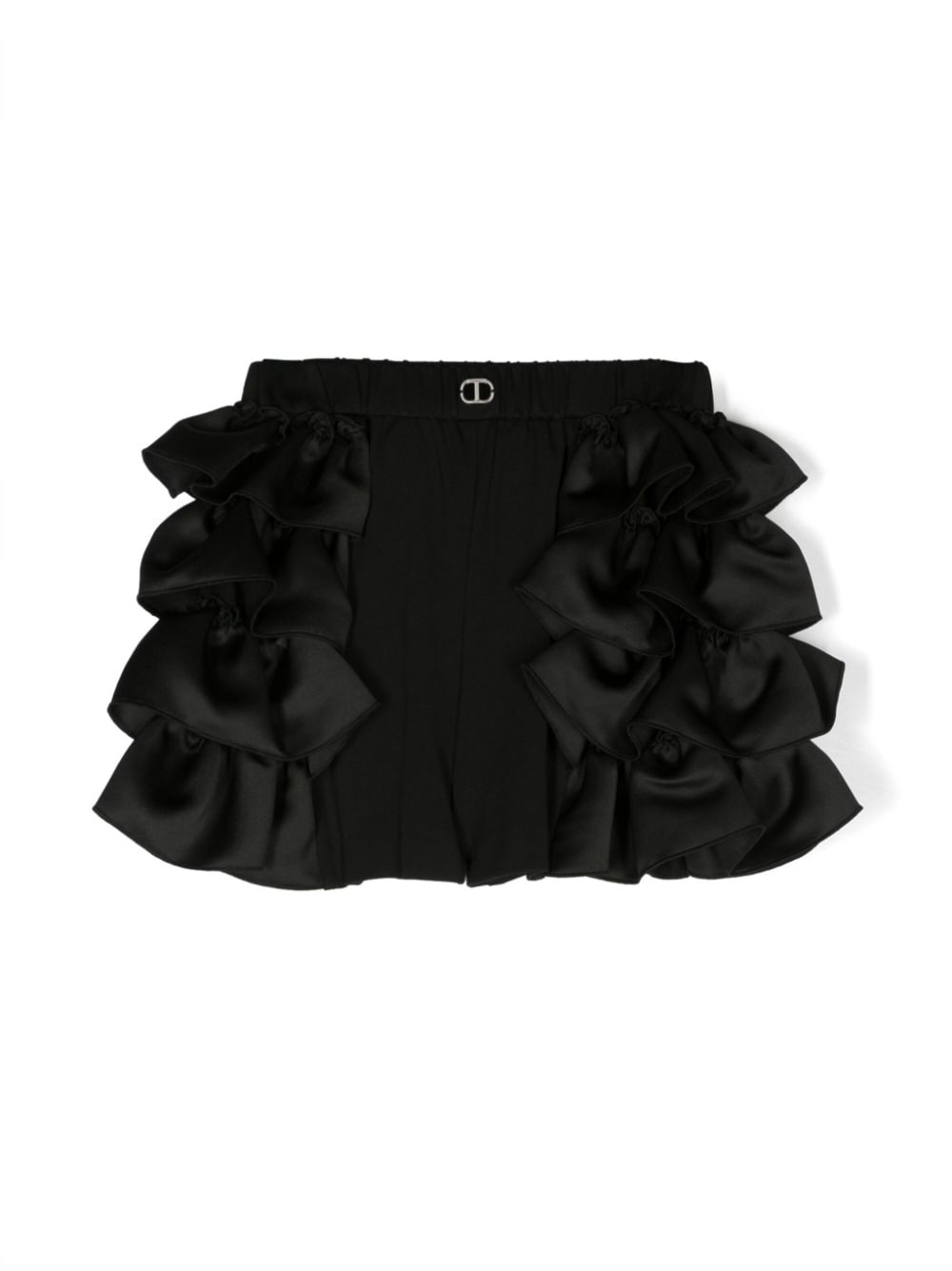 TWINSET Kids ruffle-detail Mini Shorts - Farfetch