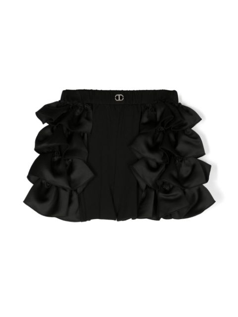 TWINSET Kids ruffle-detail mini shorts 