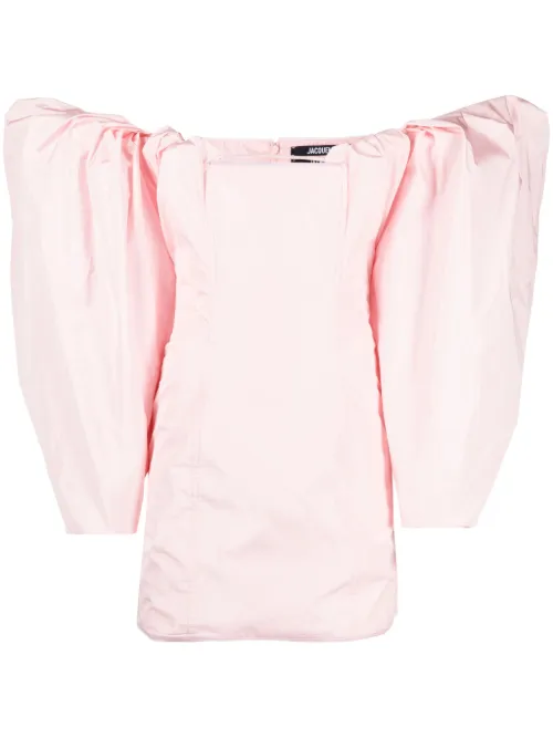Robe en taffetas à coupe courte - Jacquemus - Modalova