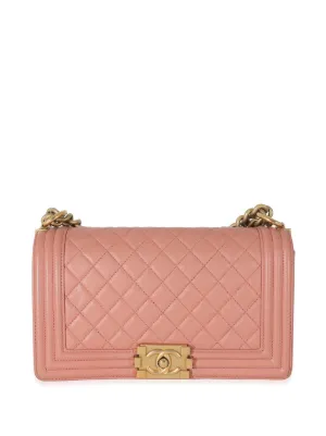 CHANEL Pre Owned 2017 2018 Medium Boy Chanel Shoulder Bag Farfetch