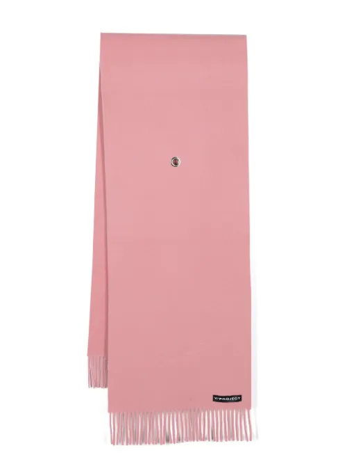 Écharpe en laine vierge à franges - Y/Project - Modalova