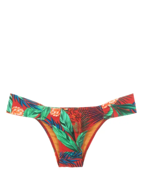 Lygia & Nanny Ritz botanical-print bikini bottoms