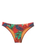 Lygia & Nanny Waikiki floral-print bikini bottoms - Red