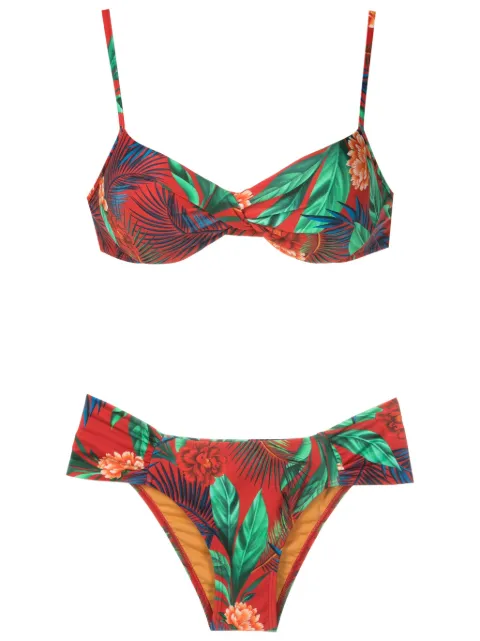 Lygia & Nanny Vitoria floral-print bikini 