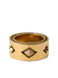 Burberry Hollow gold-plated ring