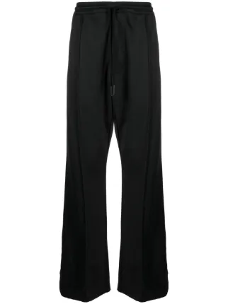 COUNTY OF MILAN バンダナプリント トラックパンツ | ブラック