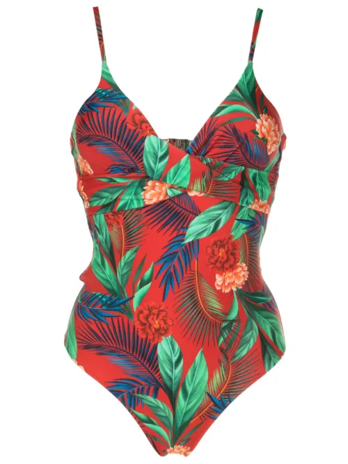 Maillot de bain à imprimé végétal Bianca - Lygia & Nanny - Modalova