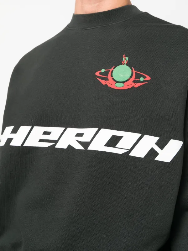 Heron Preston HP Burn スウェットシャツ | ブラック | FARFETCH JP Heron Preston HP Burn スウェットシャツ | ブラック | FARFETCH JP