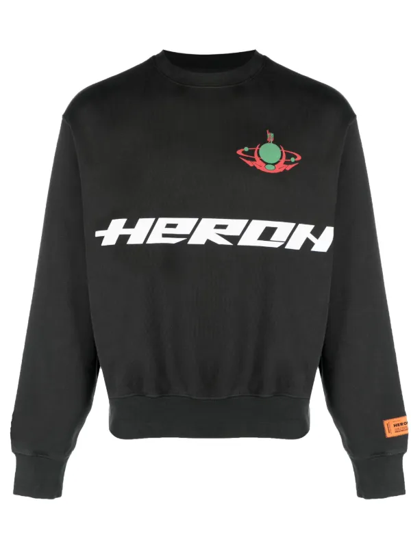 Heron Preston HP Burn スウェットシャツ | ブラック | FARFETCH JP Heron Preston HP Burn スウェットシャツ | ブラック | FARFETCH JP