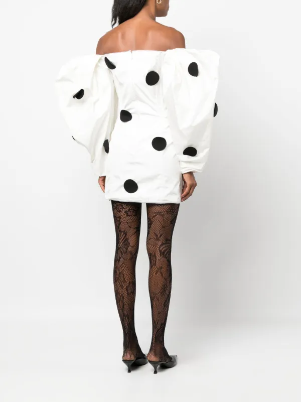 Jacquemus La Robe Taffetas Minidress | White | FARFETCH