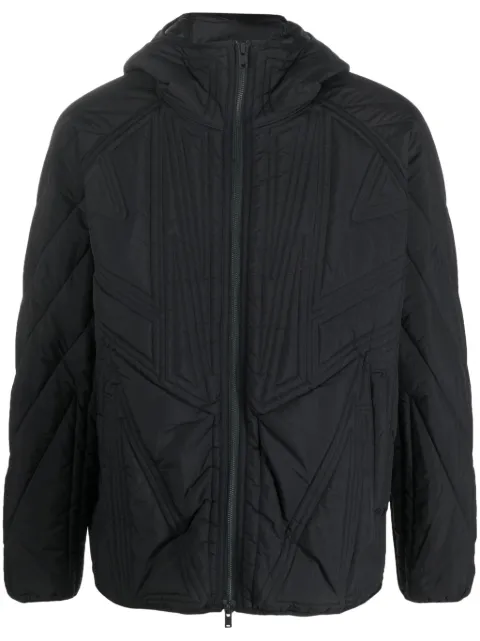 Y-3 chamarra capitonada con capucha