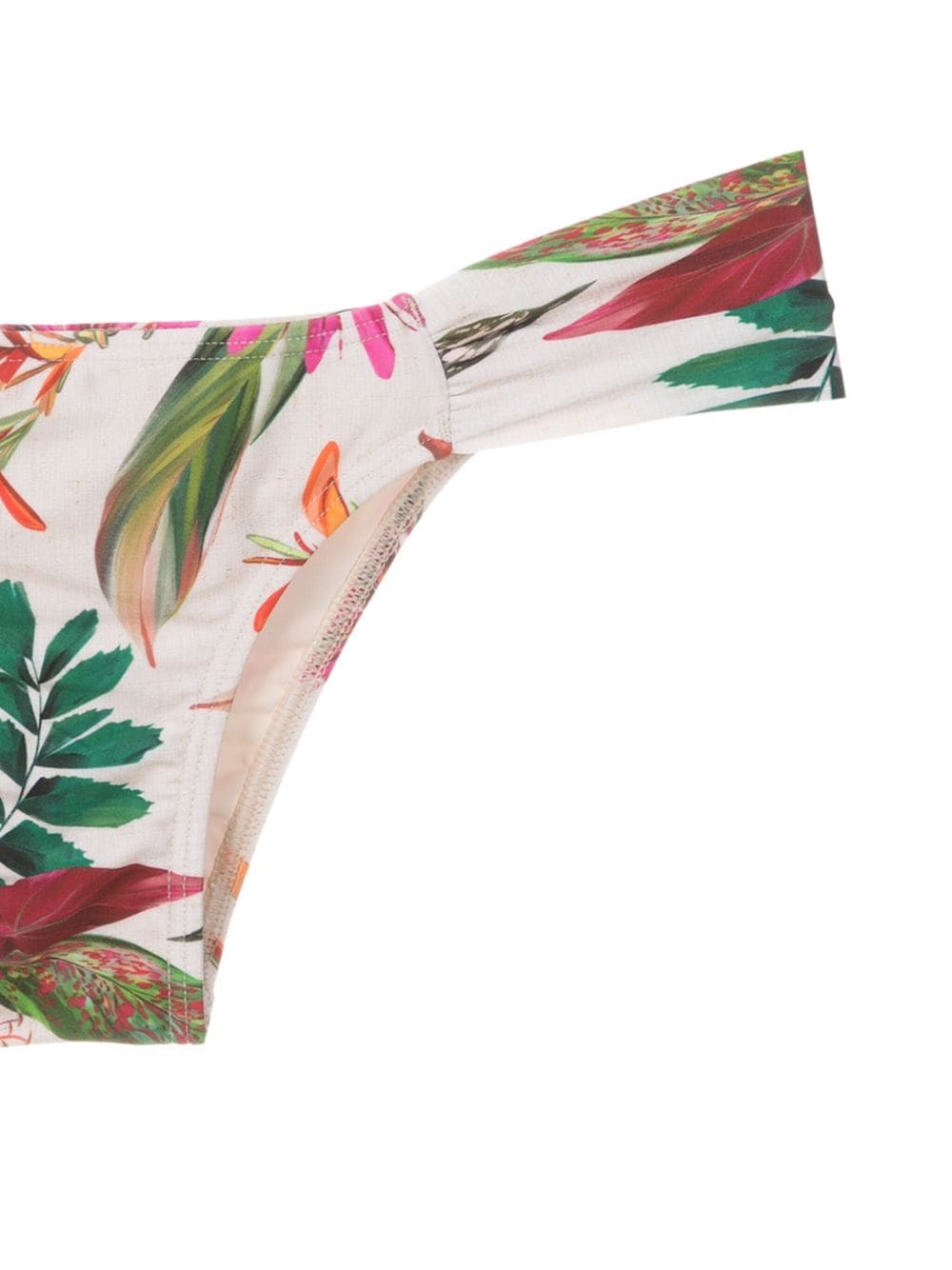 Shop Lygia & Nanny Ritz Floral-print Bikini Bottoms In Multicolour