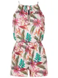 Lygia & Nanny Laya botanical-print playsuit - Multicolour