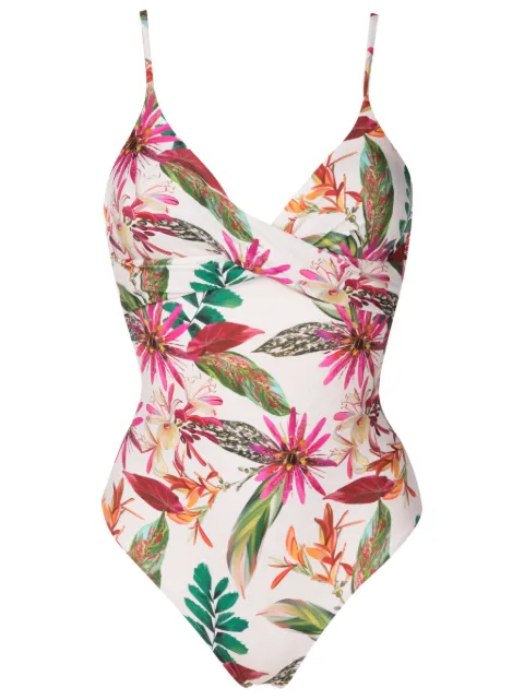 Lygia & Nanny Bianca floral-print swimsuit