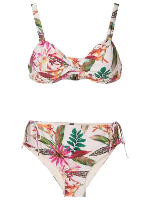 Lygia & Nanny Marcela floral-print bikini 