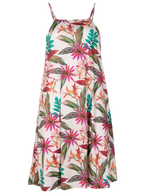 Lygia & Nanny Isis botanical-print shift dress