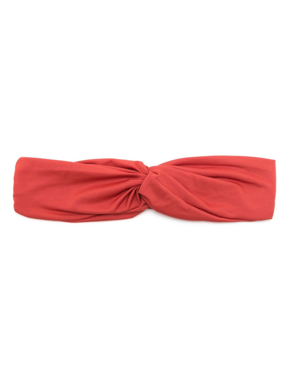 Lygia & Nanny Bethania Twisted Head Band In Red