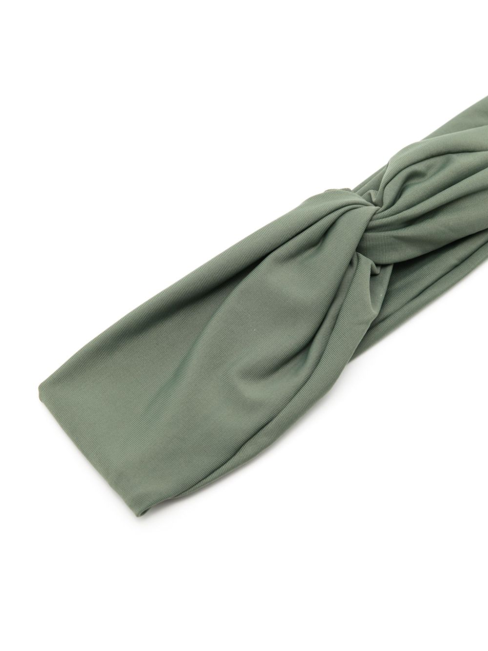 Shop Lygia & Nanny Bethania Twisted Head Band In Green