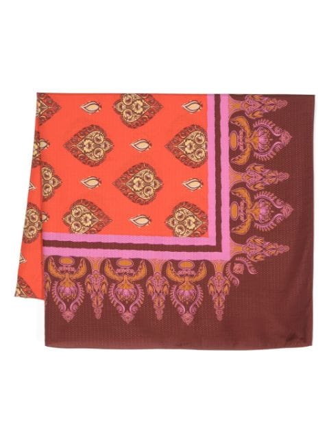 Johanna Ortiz India Chintz jacquard-pattern shawl