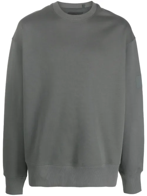 Sweat en coton biologique à logo imprimé - Y-3 - Modalova