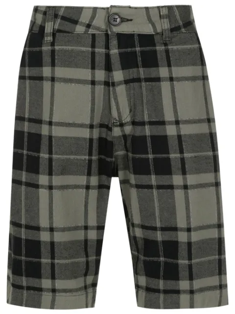 Osklen tartan-check flannel bermuda shorts