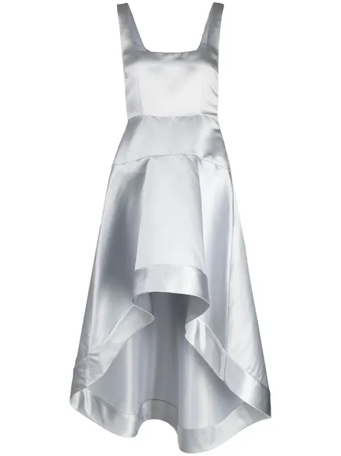 Cynthia Rowley vestido midi con acabado satinado
