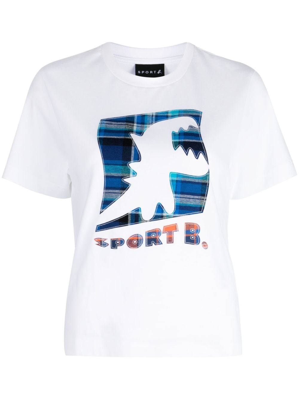 Sport B. By Agnès B. Graphic-print Cotton T-shirt In White