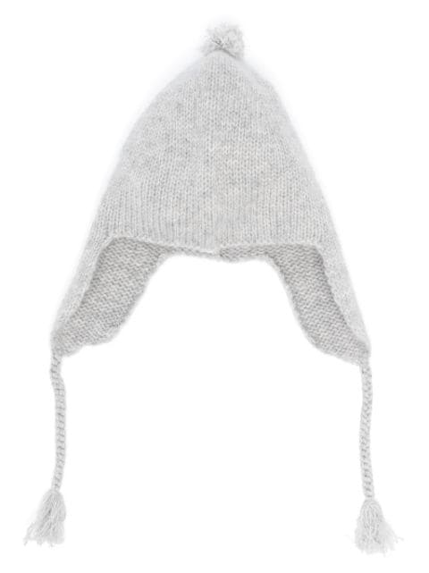 Bonpoint tassel-detail cashmere beanie