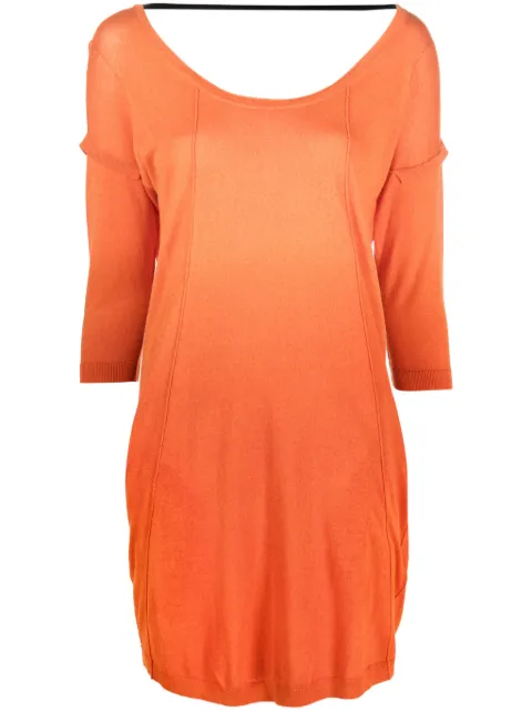 Diesel vestido con cuello redondo