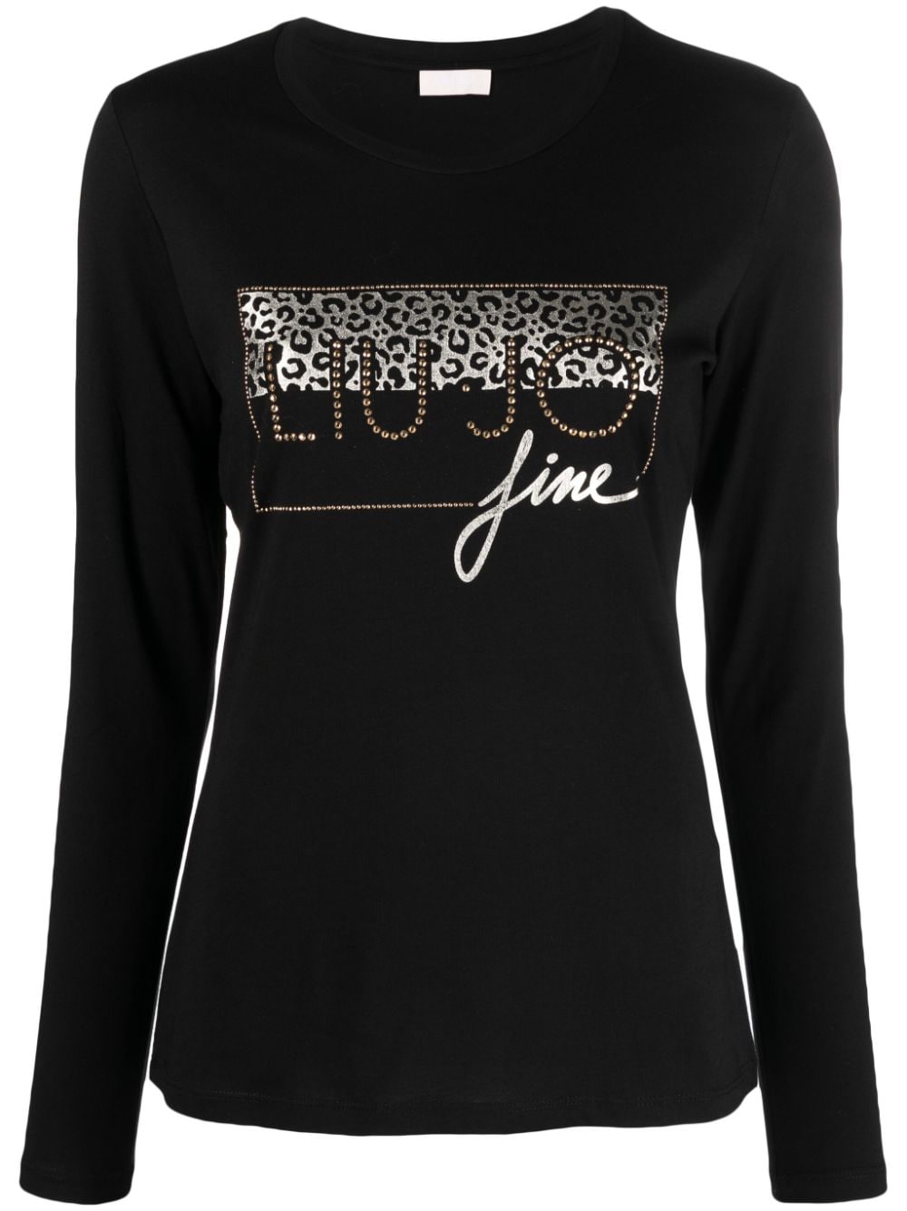 LIU JO logo-embellished Cotton t-shirt - Farfetch