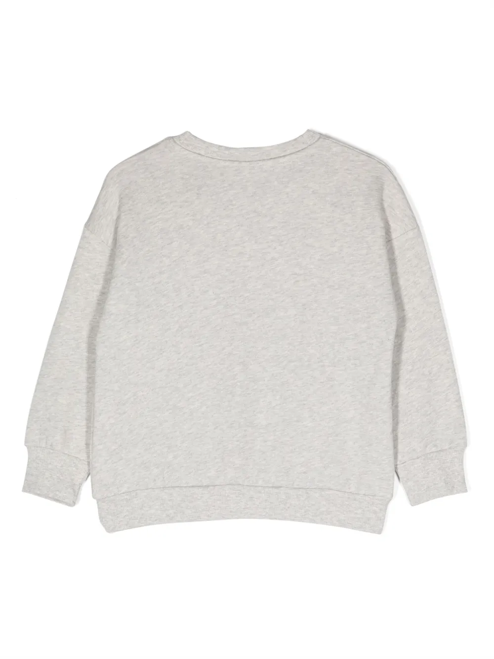 Mini Rodini Sweater van biologisch katoen - Grijs