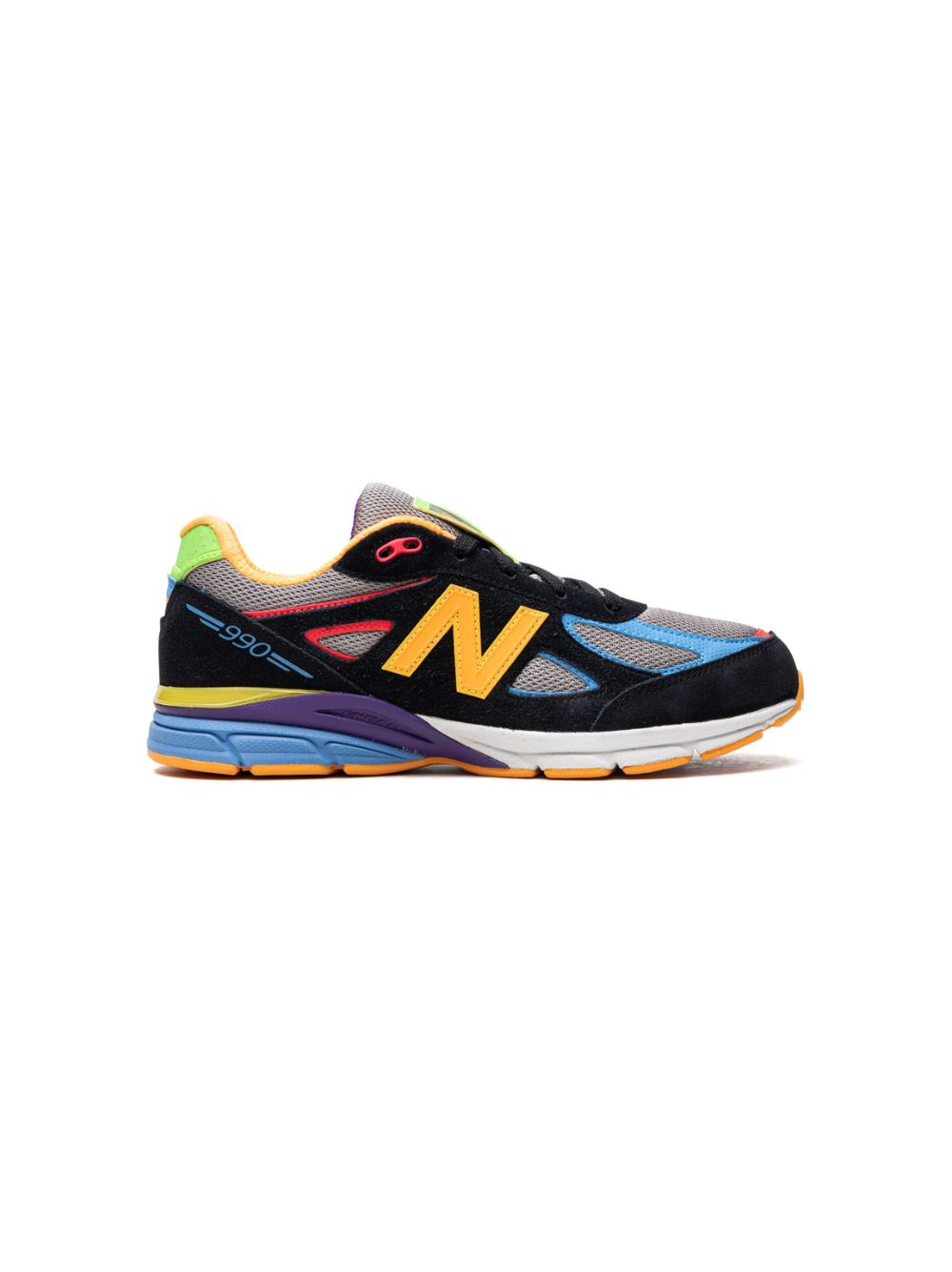 New Balance Kids x DTLR 990v4 "Wild Style 2.0" sneakers - Black