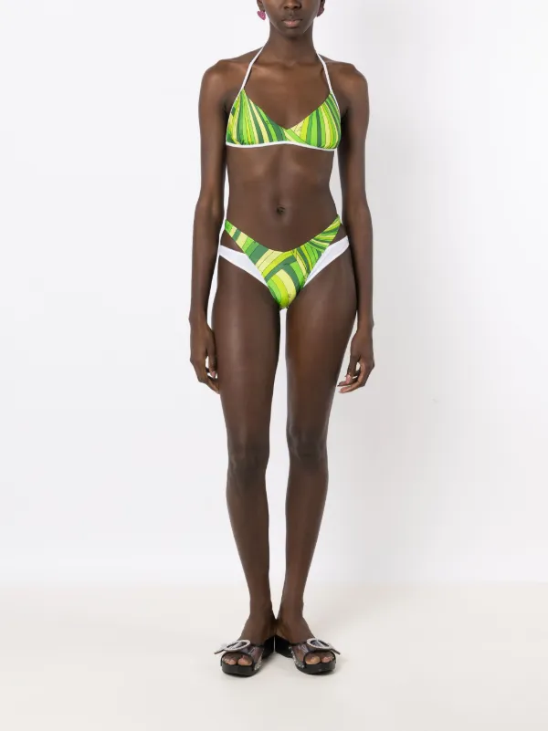 PUCCI Iride-print Bikini Briefs | Green | FARFETCH PUCCI Iride-print Bikini Briefs | Green | FARFETCH