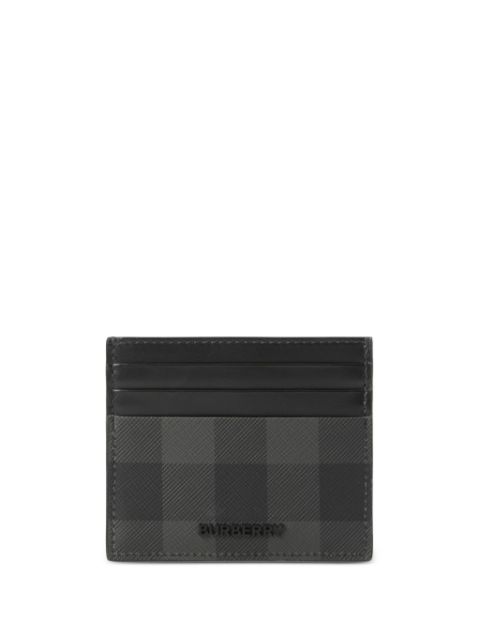 Burberry logo-plaque card holder Men