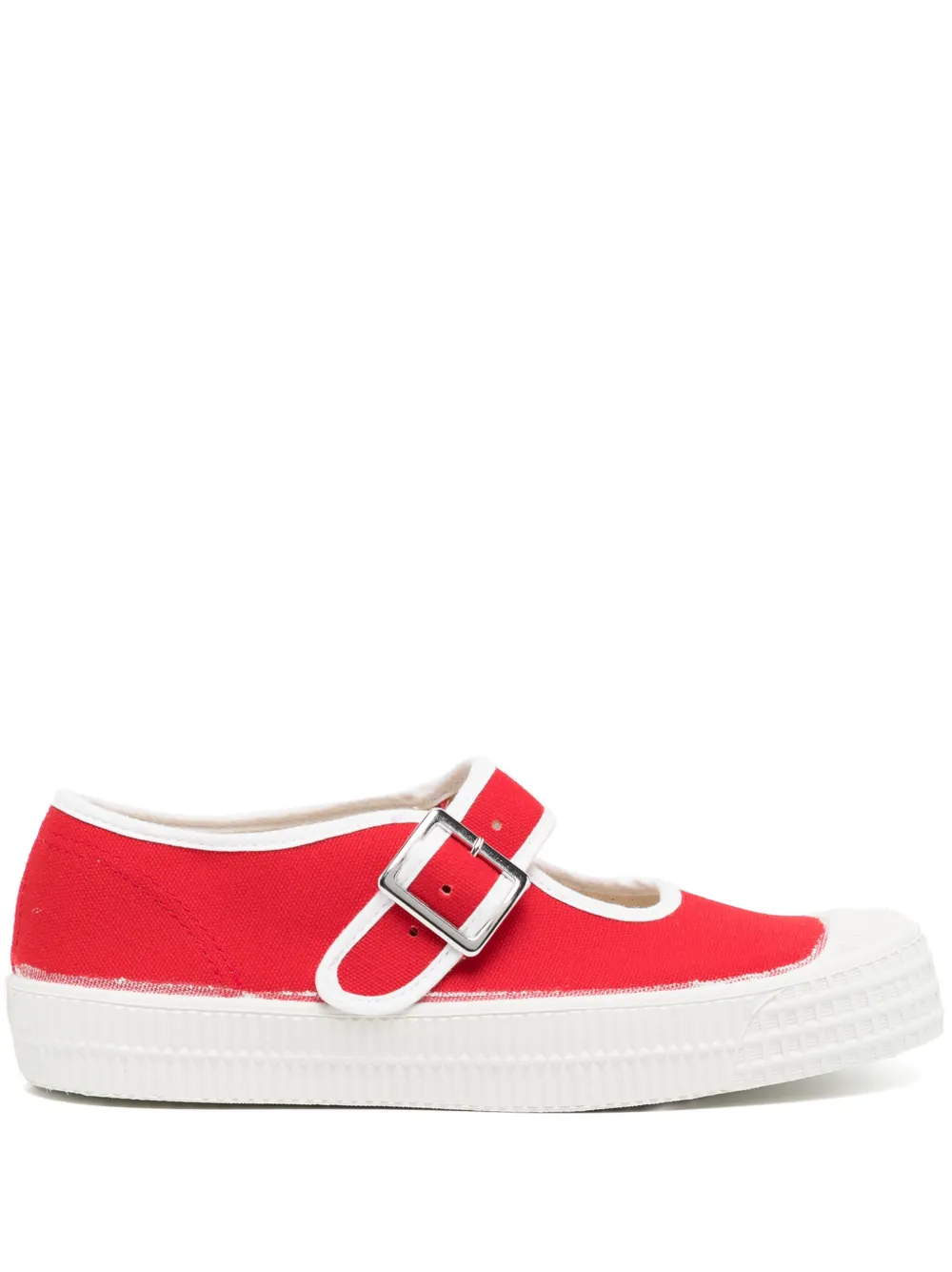 Comme Des Garcons Girl X Novesta Mary Jane Sneakers In Red ModeSens