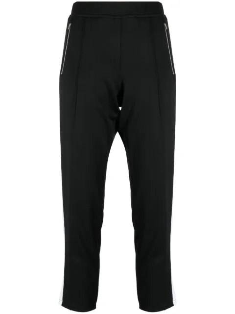 Comme des Garçons TAO elasticated-waistband cropped trousers