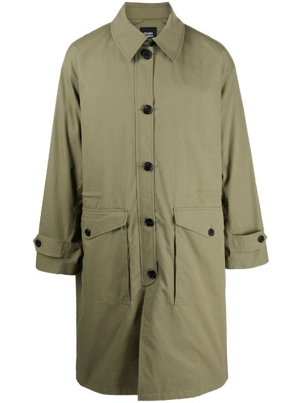 Gabardine raincoat best sale