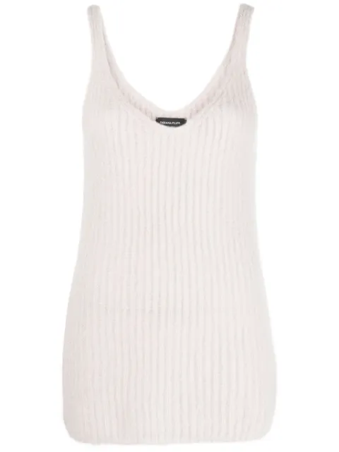 Fabiana Filippi ribbed-knit tank top