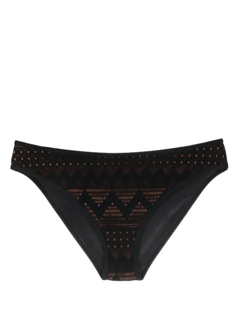 Marlies Dekkers Dolce Vita mesh-detail bikini bottoms