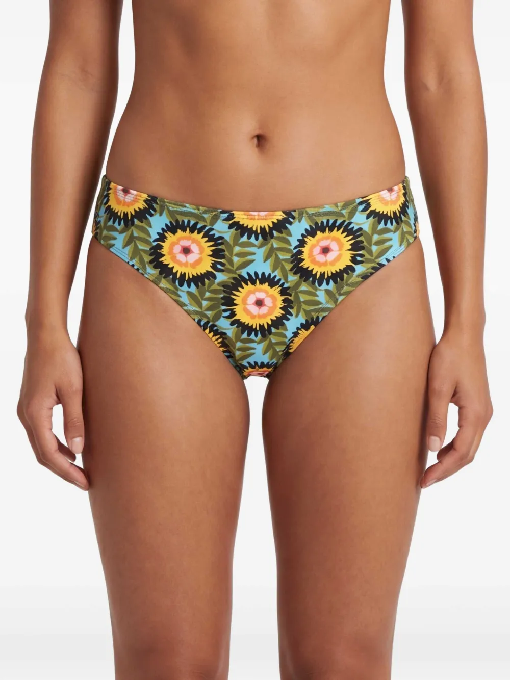 Marlies Dekkers Bikinislip met bloemenprint Blauw