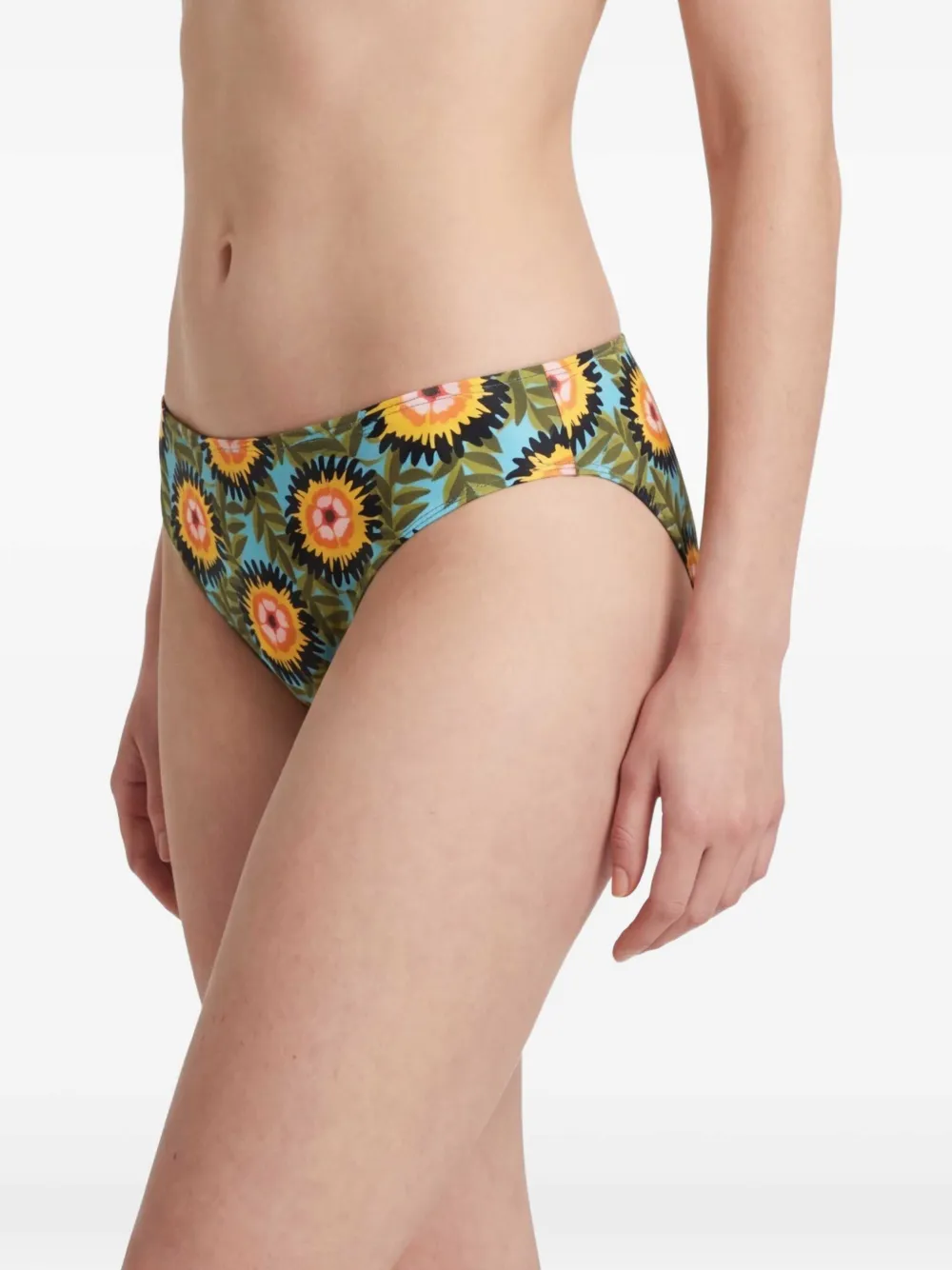 Marlies Dekkers Bikinislip met bloemenprint Blauw